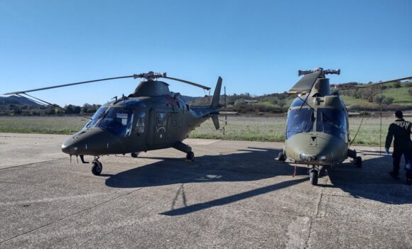N. 3 Helicopters IDRA MRH109A, spare parts and AGE